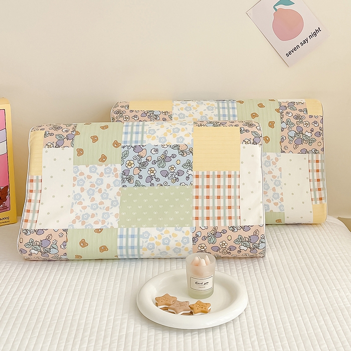 91家纺网 家纺一手货源 找家纺 良佐生活 2024新款A类铂金棉乳胶枕枕套 温暖