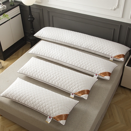 91家纺网 家纺一手货源 找家纺 （总）芯宜佳 2024新款新款绗绣加长枕芯酒店家用夫妻情侣款双人枕头枕芯