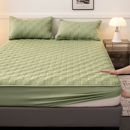 91家纺网 家纺一手货源 找家纺 （总）暖季家纺 2025新款夹棉防水床笠成人款