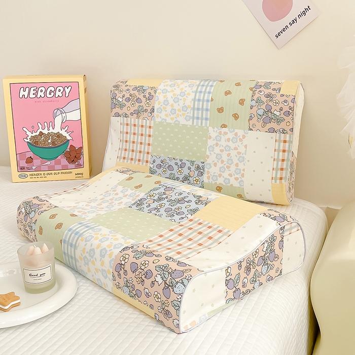 91家纺网 家纺一手货源 找家纺 良佐生活 2024新款A类铂金棉乳胶枕枕套 温暖