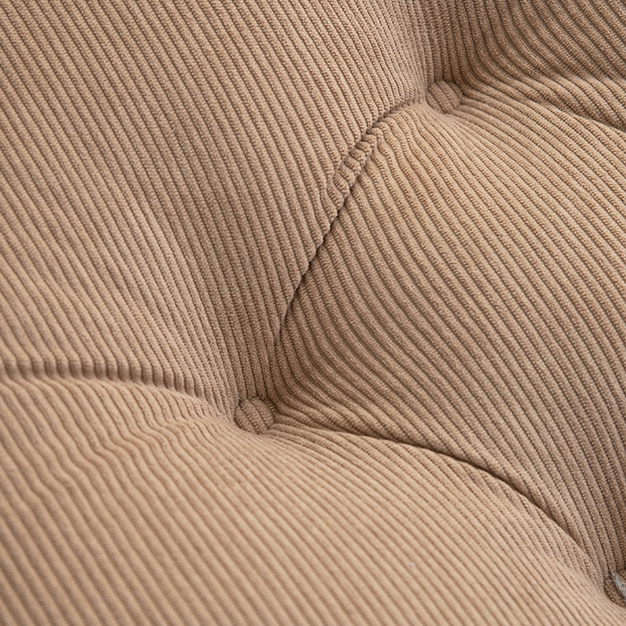 91家纺网 家纺一手货源 找家纺 美达人 2024新款灯芯绒-圆坐垫 蒲团-咖