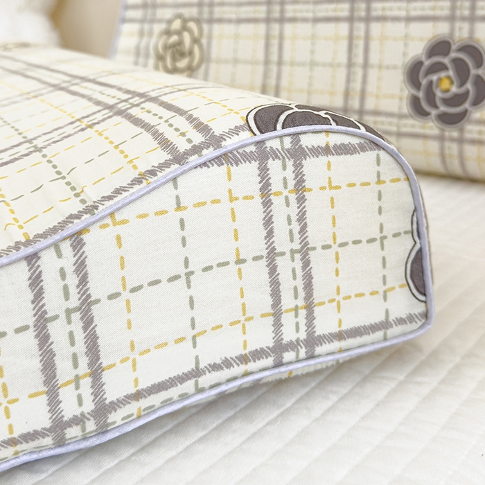 91家纺网 家纺一手货源 找家纺 良佐生活 2024新款A类铂金棉乳胶枕枕套 香奈儿