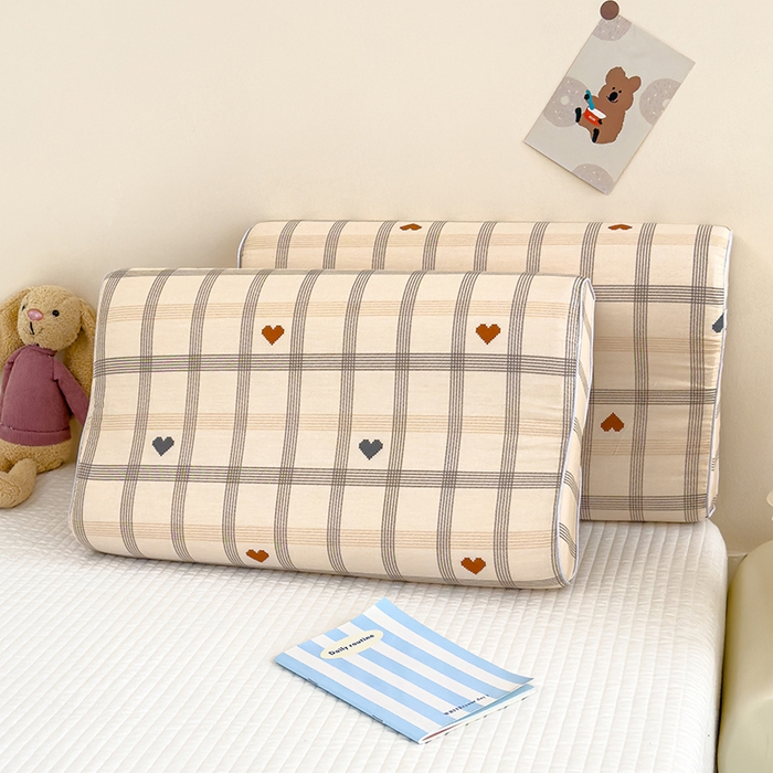 91家纺网 家纺一手货源 找家纺 良佐生活 2024新款A类铂金棉乳胶枕枕套 马吉拉