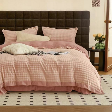 91家纺网 家纺一手货源 找家纺 （总）未来家居 2024新款亲肤托斯塞纳绒系列四件套