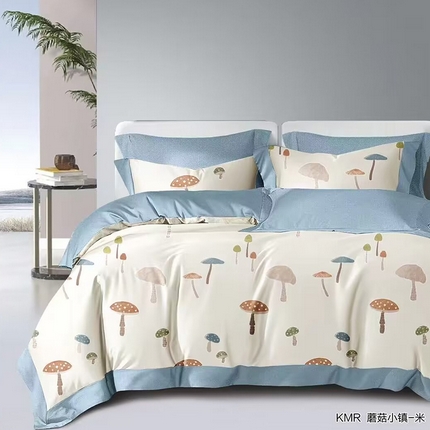 91家纺网 家纺一手货源 找家纺 （总）未来家居 2024新款3221全棉加厚款磨毛SD四件套