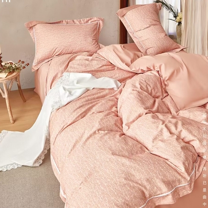 91家纺网 家纺一手货源 找家纺 （总）未来家居 2024新款3221全棉加厚款磨毛SD四件套