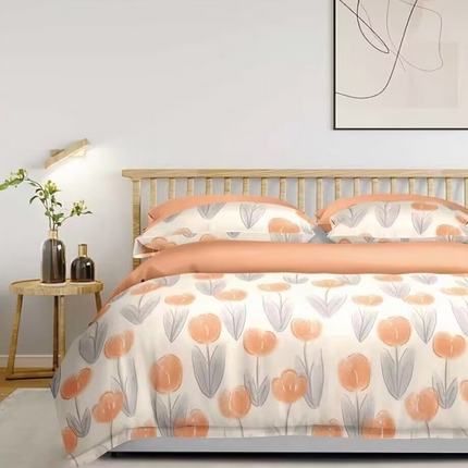 91家纺网 家纺一手货源 找家纺 （总）未来家居 2024新款3221全棉加厚款磨毛SD四件套