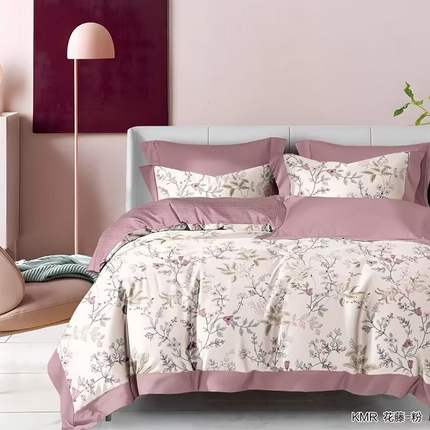 91家纺网 家纺一手货源 找家纺 （总）未来家居 2024新款3221全棉加厚款磨毛SD四件套