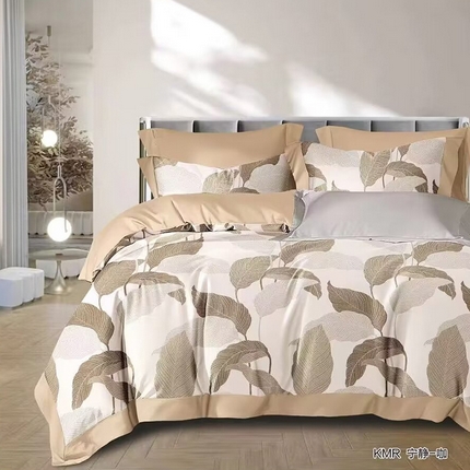 91家纺网 家纺一手货源 找家纺 （总）未来家居 2024新款3221全棉加厚款磨毛SD四件套