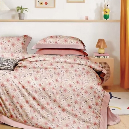 91家纺网 家纺一手货源 找家纺 （总）未来家居 2024新款3221全棉加厚款磨毛SD四件套