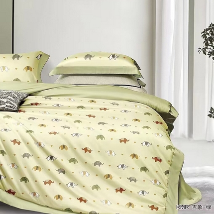 91家纺网 家纺一手货源 找家纺 （总）未来家居 2024新款3221全棉加厚款磨毛SD四件套