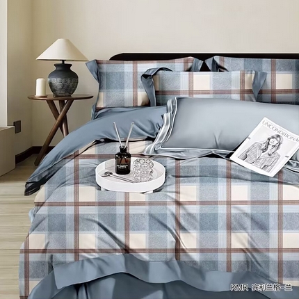 91家纺网 家纺一手货源 找家纺 （总）未来家居 2024新款3221全棉加厚款磨毛SD四件套