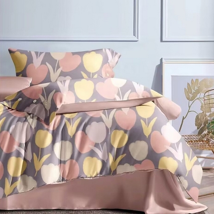 91家纺网 家纺一手货源 找家纺 （总）未来家居 2024新款3221全棉加厚款磨毛SD四件套