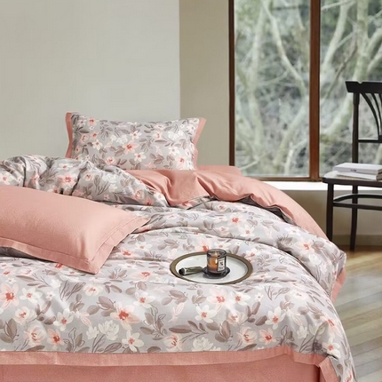 91家纺网 家纺一手货源 找家纺 （总）未来家居 2024新款3221全棉加厚款磨毛SD四件套