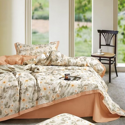 91家纺网 家纺一手货源 找家纺 （总）未来家居 2024新款3221全棉加厚款磨毛SD四件套