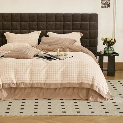 91家纺网 家纺一手货源 找家纺 （总）未来家居 2024新款亲肤托斯塞纳绒系列四件套