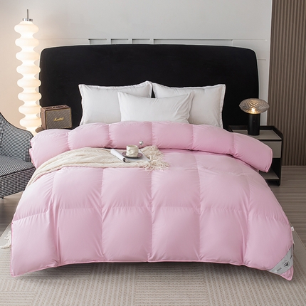 91家纺网 家纺一手货源 找家纺 （总）华盛羽绒被 2025新款全棉贡缎羽绒被壳羽毛被春秋被冬被