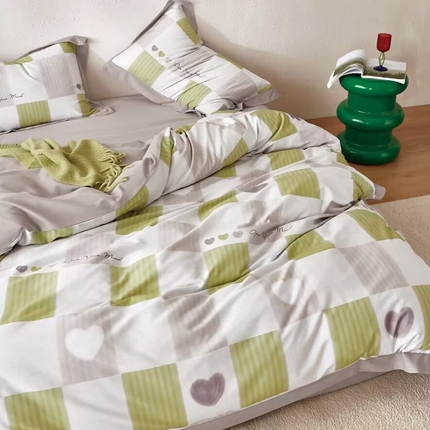 91家纺网 家纺一手货源 找家纺 （总）未来家居 2024新款3221全棉加厚款磨毛SD四件套