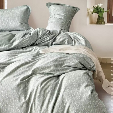 91家纺网 家纺一手货源 找家纺 （总）未来家居 2024新款3221全棉加厚款磨毛SD四件套