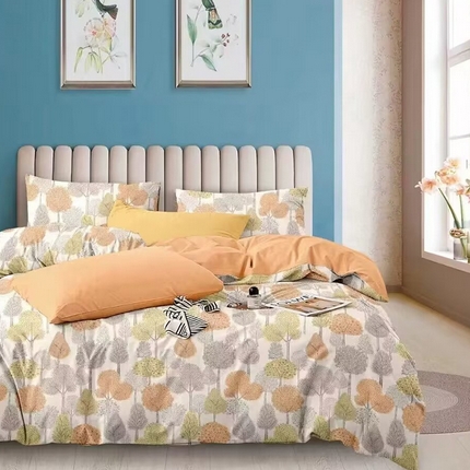 91家纺网 家纺一手货源 找家纺 （总）未来家居 2024新款3221全棉加厚款磨毛SD四件套