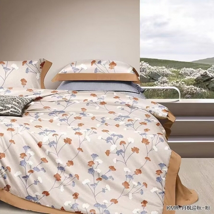 91家纺网 家纺一手货源 找家纺 （总）未来家居 2024新款3221全棉加厚款磨毛SD四件套