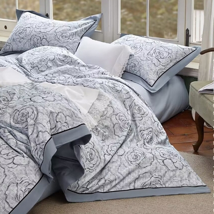 91家纺网 家纺一手货源 找家纺 （总）未来家居 2024新款3221全棉加厚款磨毛SD四件套