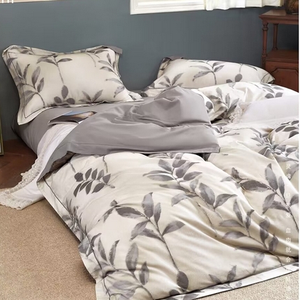 91家纺网 家纺一手货源 找家纺 （总）未来家居 2024新款3221全棉加厚款磨毛SD四件套