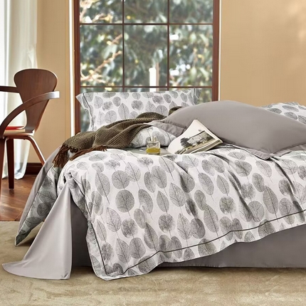 91家纺网 家纺一手货源 找家纺 （总）未来家居 2024新款3221全棉加厚款磨毛SD四件套