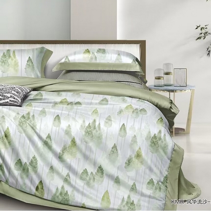 91家纺网 家纺一手货源 找家纺 （总）未来家居 2024新款3221全棉加厚款磨毛SD四件套