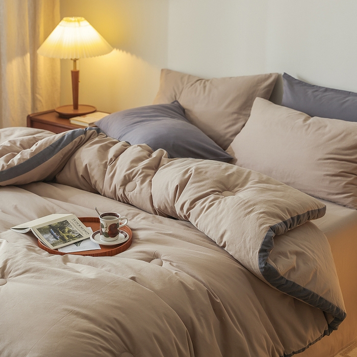 91家纺网 家纺一手货源 找家纺 （总）雯雨家纺 2024新款里外全棉棉花被冬被