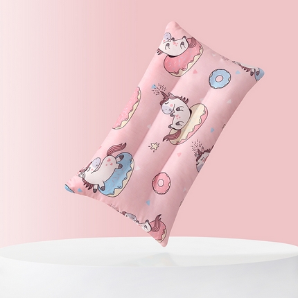 91家纺网 家纺一手货源 找家纺 宝晶 2024新款一体儿童豆豆枕30*50±3 独角兽