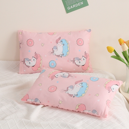 91家纺网 家纺一手货源 找家纺 宝晶 2024新款拆卸款儿童豆豆枕 独角兽