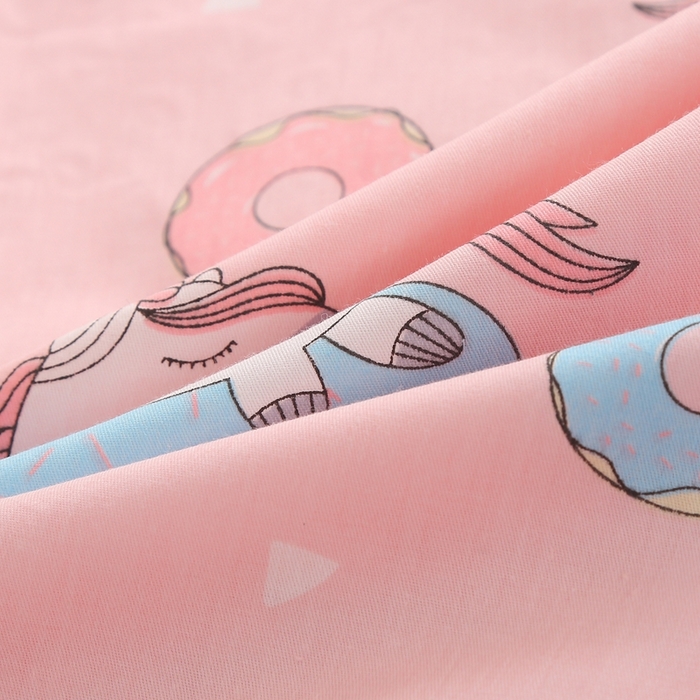 91家纺网 家纺一手货源 找家纺 宝晶 2024新款拆卸款儿童豆豆枕 独角兽