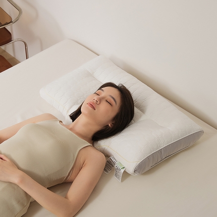 91家纺网 家纺一手货源 找家纺 （总）微枕芯 2024新款全棉60VC柠檬纤维枕枕头枕芯48*74cm±2cm 