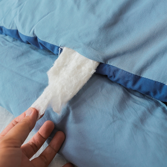 91家纺网 家纺一手货源 找家纺 雯雨家纺 2024新款里外全棉棉花被冬被 轻奢兰