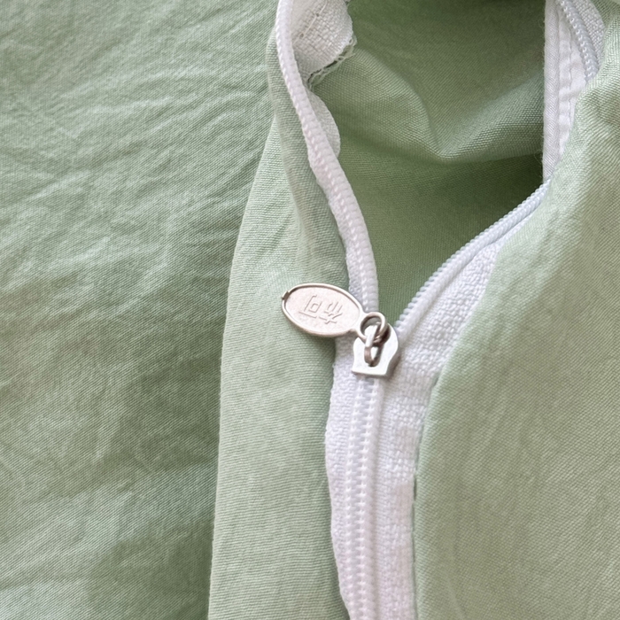 91家纺网 家纺一手货源 找家纺 布可家纺 2025新款水洗棉毛巾绣四件套 熊猫嘟嘟-绿