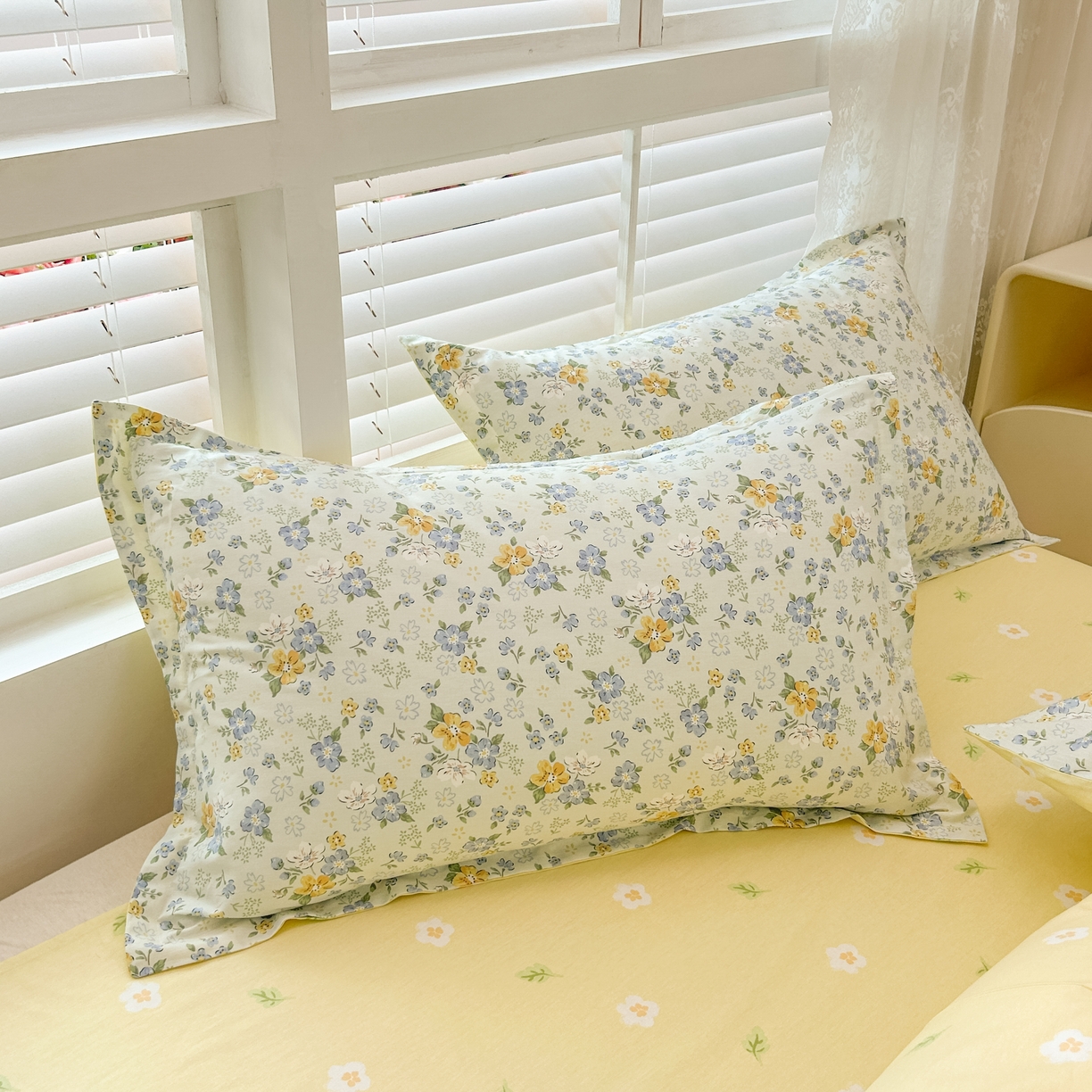 91家纺网 家纺一手货源 找家纺 红馆 2025年全棉12868印花系列四件套 花语花夕