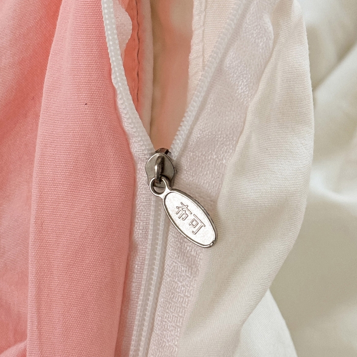 91家纺网 家纺一手货源 找家纺 布可家纺 2025新款水洗棉毛巾绣四件套 花儿朵朵-白玉