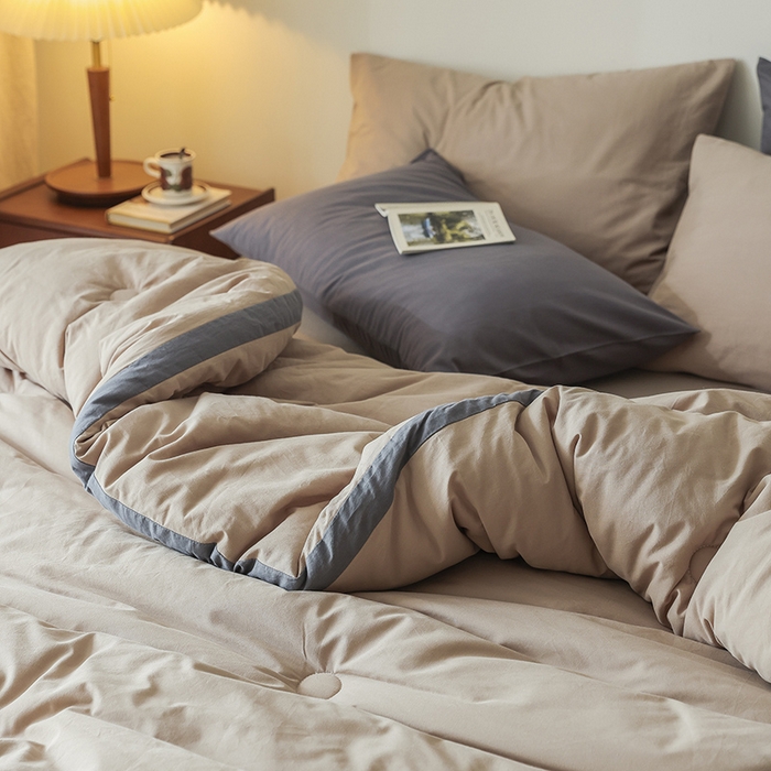 91家纺网 家纺一手货源 找家纺 （总）雯雨家纺 2024新款里外全棉棉花被冬被