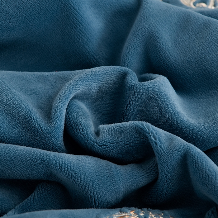 91家纺网 家纺一手货源 找家纺 （总）沐妍家纺 2024新款欧式重工刺绣绣花纯色牛奶绒四件套