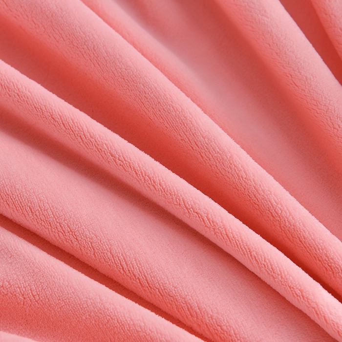 91家纺网 家纺一手货源 找家纺 沐妍家纺 2024新款重工刺绣绣花纯色牛奶绒四件套皇冠-粉玉