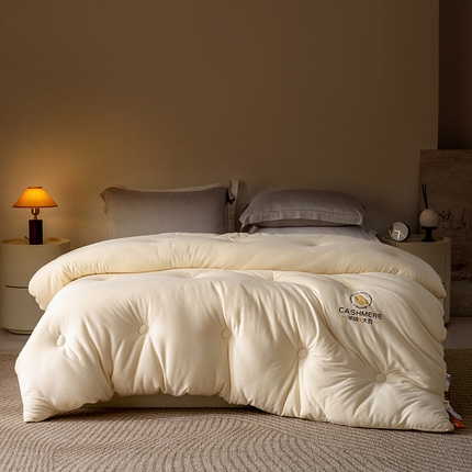 91家纺网 家纺一手货源 找家纺 （总）被靠被2023新款枫叶传情水洗棉麻夏凉被四件套空调被子