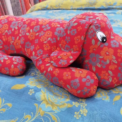 91家纺网 家纺一手货源 找家纺 （总）双层纱家居 2024新款双层纱玩偶抱枕靠垫