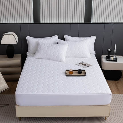 91家纺网 家纺一手货源 找家纺 （总）云尚床笠 热卖全棉50支纯色夹棉床笠纯棉