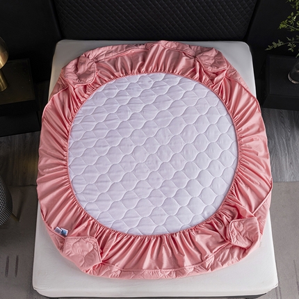 91家纺网 家纺一手货源 找家纺 （总）云尚床笠 热卖全棉50支纯色夹棉床笠纯棉