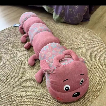 91家纺网 家纺一手货源 找家纺 （总）双层纱家居 2024新款双层纱玩偶抱枕靠垫