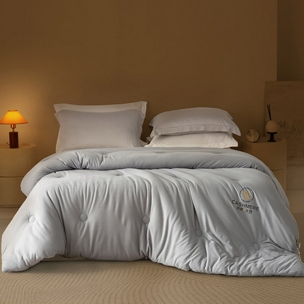 91家纺网 家纺一手货源 找家纺 （总）被靠被 2024新款火山绒填充大豆纤维被被子被芯