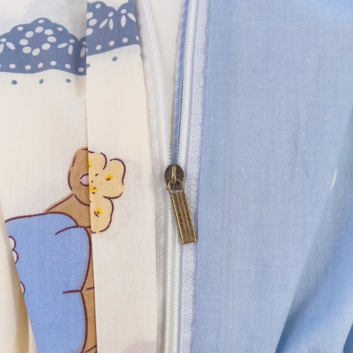 91家纺网 家纺一手货源 找家纺 春雨家居 2024新款全棉喷气印花四件套 草莓花期