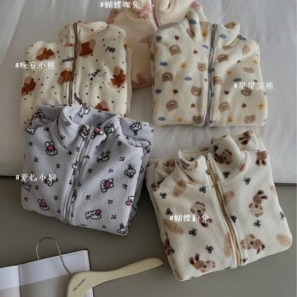 （总）妍景家居生活馆 2024新款乐园小熊宅宅衣家居服