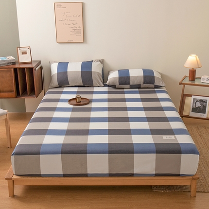 91家纺网 家纺一手货源 找家纺 （总）暖季家纺 2025新款单层无印风防水床笠